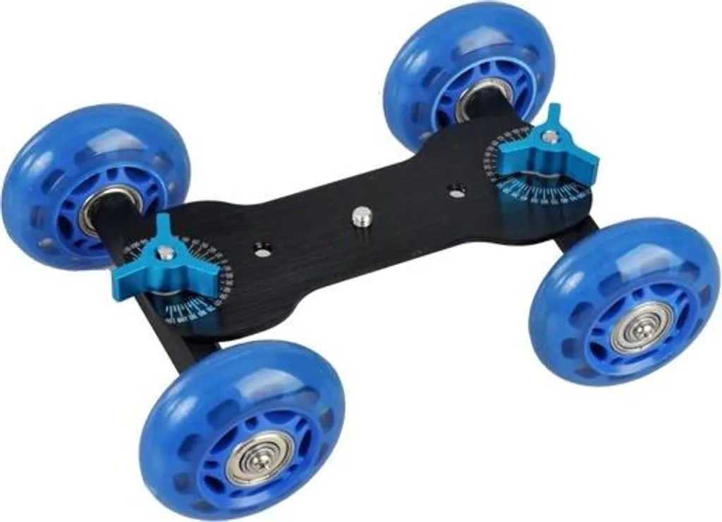 Mini Chariot Dolly pour Éviter les Vibrations Vidéo sur Reflex et DSLR