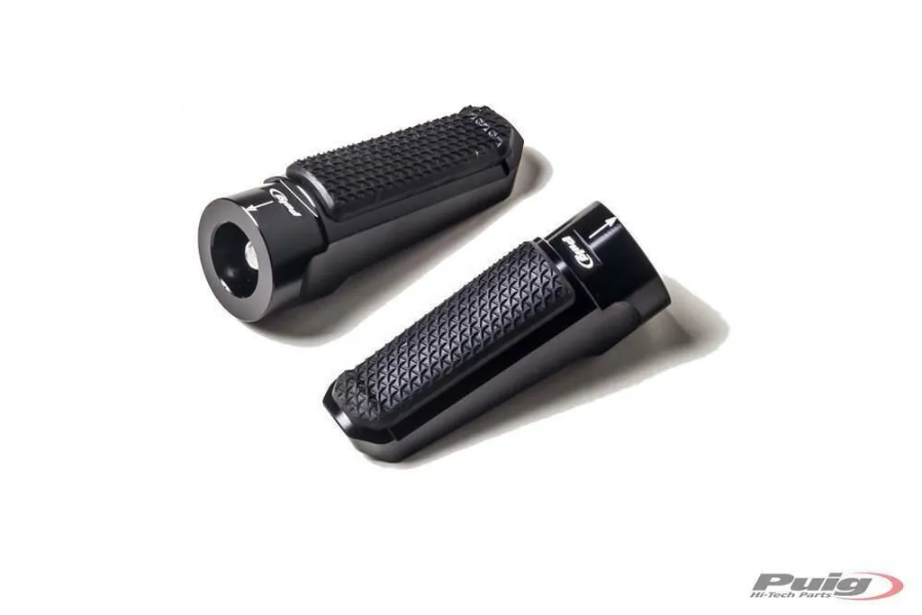 Repose-pieds PUIG 7318N noir antidérapant pour SUZUKI GSX-R750