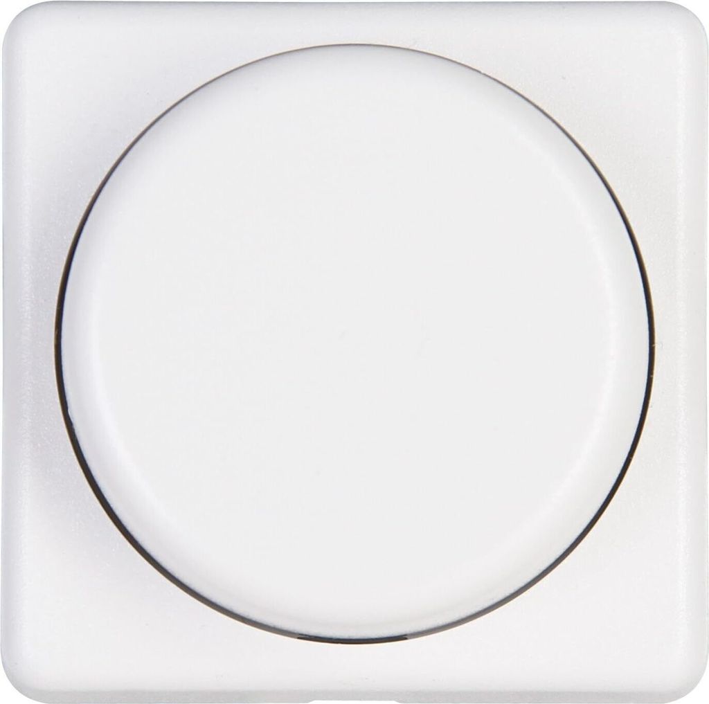 Kopp EUROPA artis weiß Schalterprogramm, Rahmen, Schalter, Steckdose, etc. Abdeckung Dimmer Nr.3