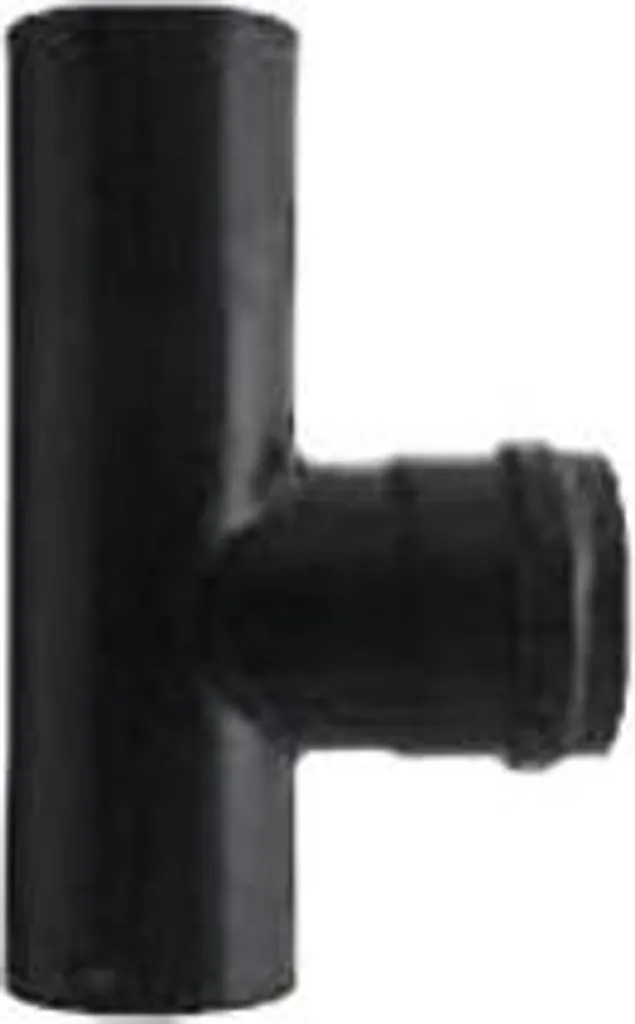 Té de cheminée noir SAVE Fumisteria Plus PN805M pour poêle