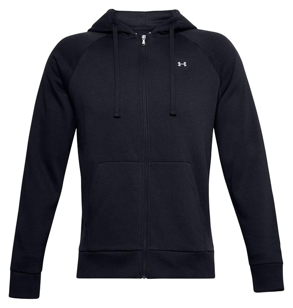 Under Armour - "Rival" Hoodie mit durchgehendem Reißverschluss für Herren PP4069 (S) (Schwarz)