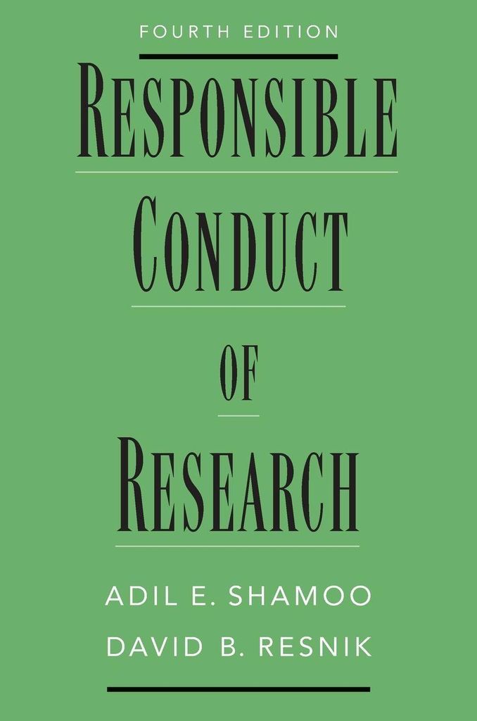 Responsible Conduct of Research