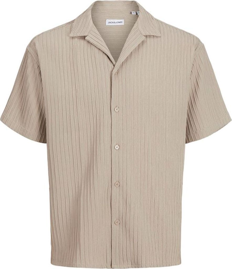 Jack & Jones Massimo Resort Kurzarmhemd Beige XL Mann Beige XL