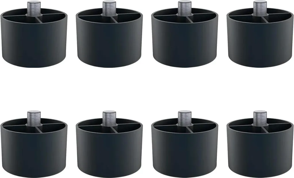 Pieds rehausseurs pour graveurs laser B1 - Lot de 8 colonnes de levage