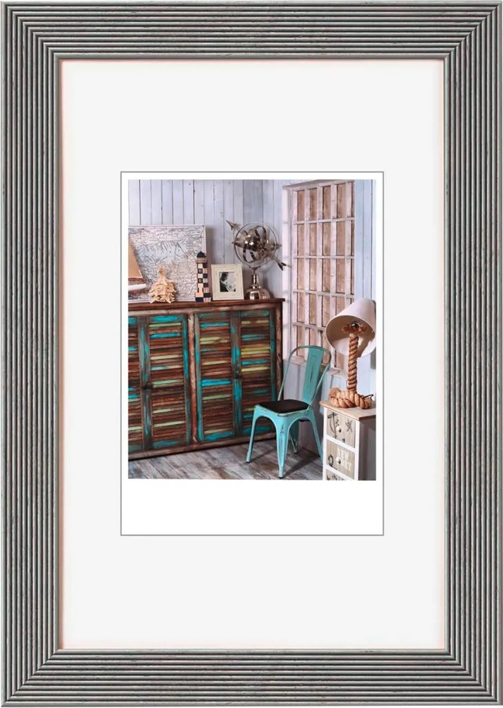 Cornice in Legno 40x50 Walther Grado Argento HI050S - Design Elegante