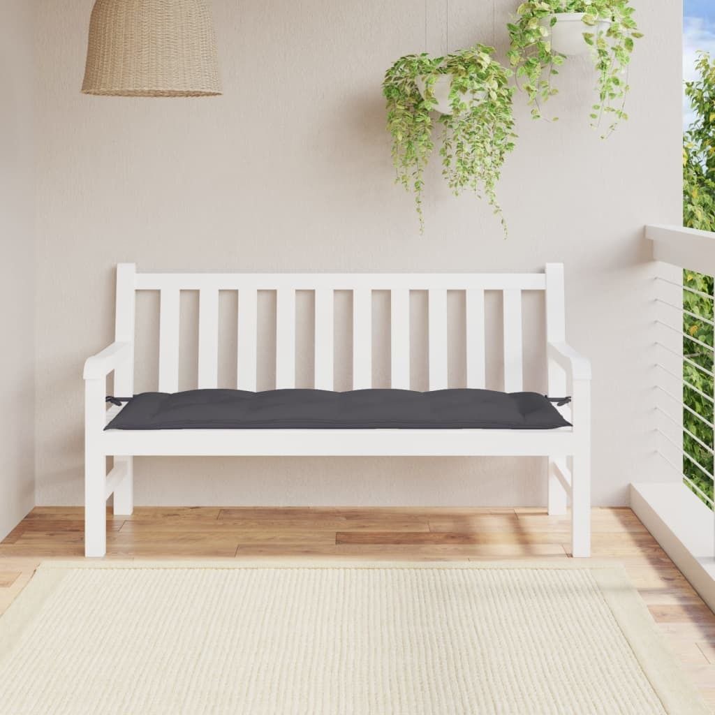 Maison Exclusive - Gartenbank-Auflage Anthrazit 150x50x7 cm Oxford-Gewebe