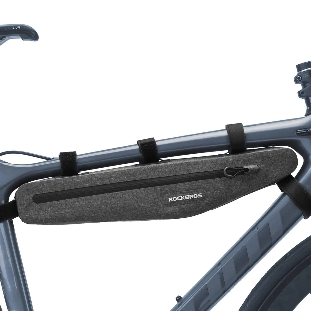 Sacoche de Cadre de Vélo Imperméable Triangle pour Rangement Cyclisme - 10