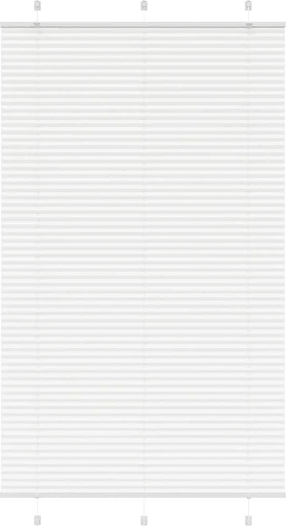 Plissee Weiß 120x200 cm Stoffbreite 119,4 cm Polyester Produktbild 