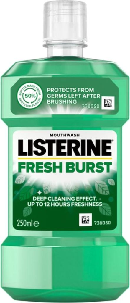 Listerine - Mundwasser - Fresh Burst - 250 ml - 1 Stück