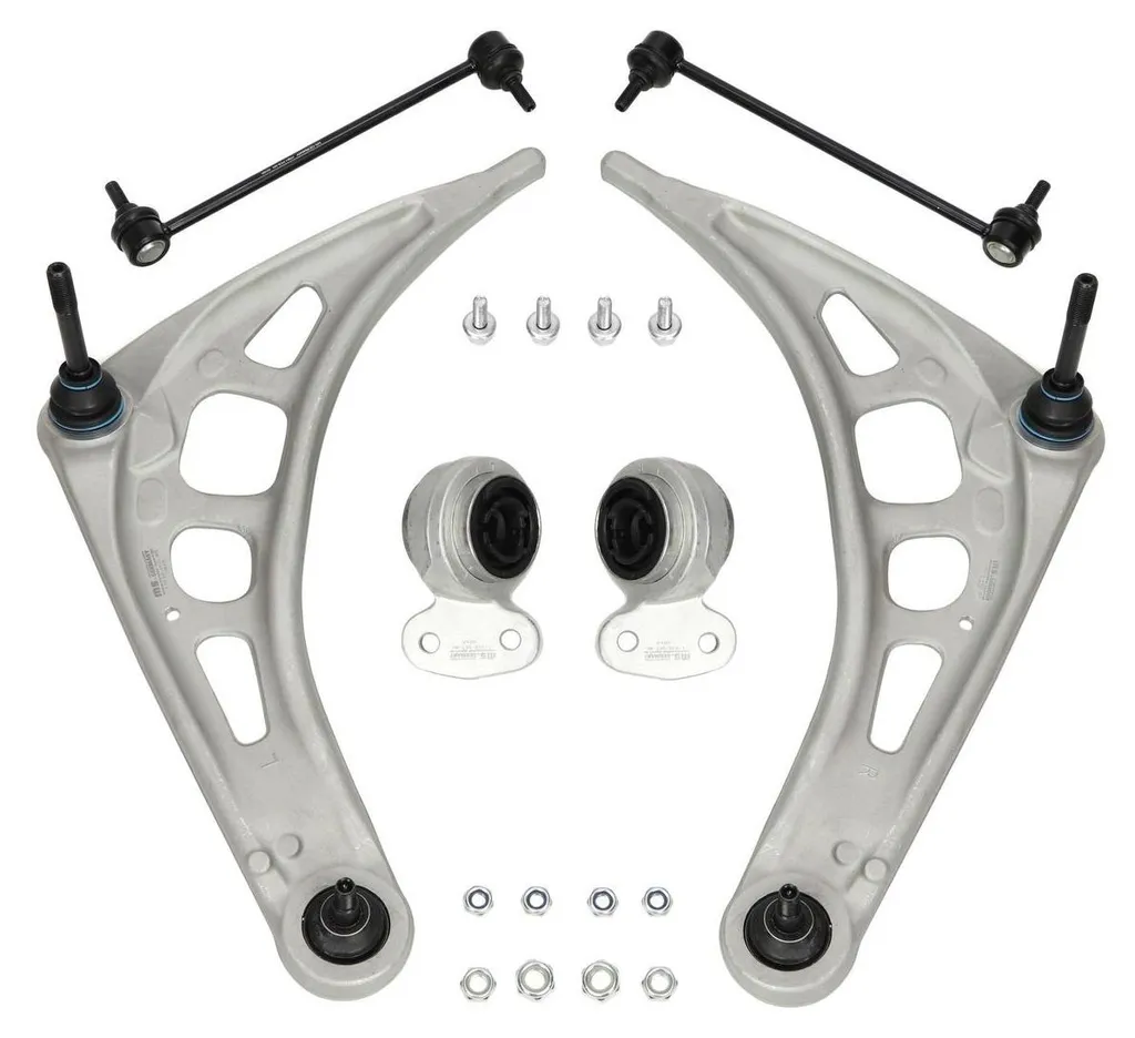 Kit réparation train avant BMW E46 : bras de suspension gauche et droit