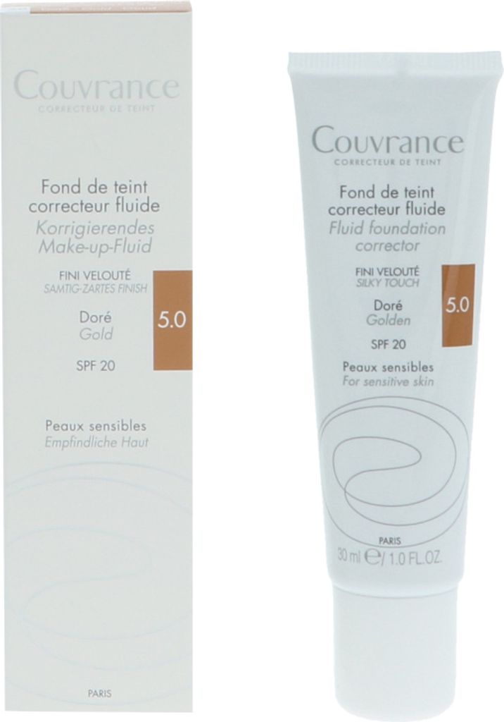 Tekutý krycí make-up Couvrance SPF 20 (Fluid Foundation Obrázok produktu 