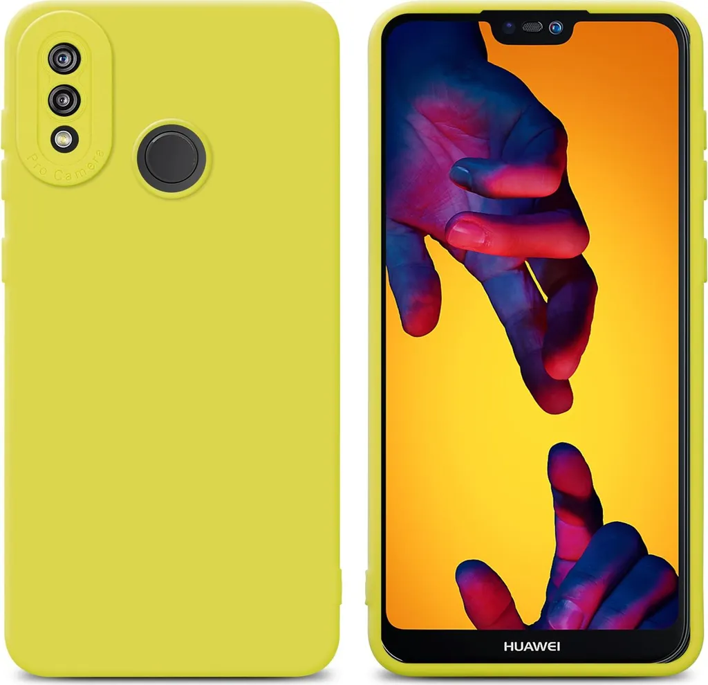 Cover Gialla Huawei P20 Lite 2018 - Cadorabo TPU Case Nova 3E