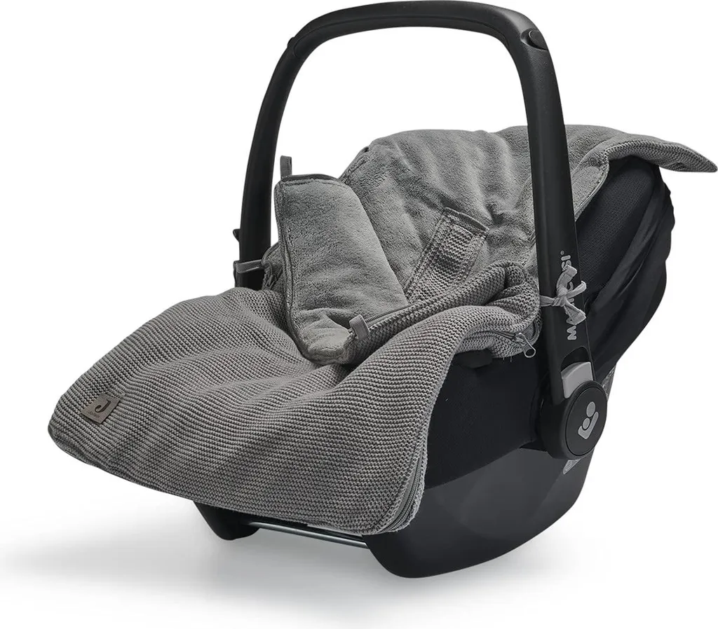 Sac de couchage bébé Jollein Basic Knit Gris pierre - Maille ultra douce