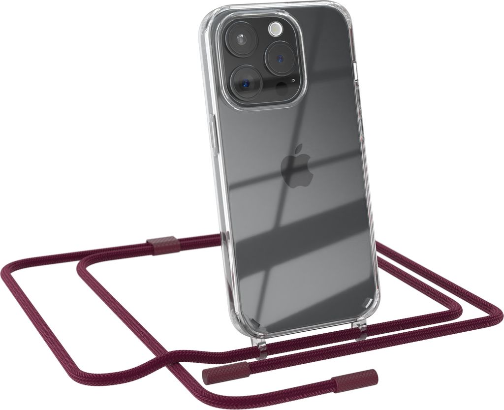 EAZY CASE Handykette für Apple iPhone 15 Pro, Clear Case Produktbild 