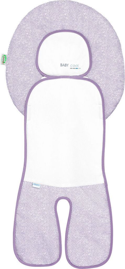 Odenwälder Babycool-Auflage new woven für Autositz Gruppe 1 violett