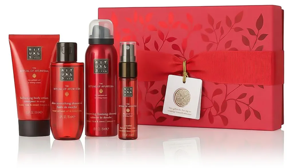 Set de Soins Rituals Ayurveda à la Rose Indienne - Rituel Corps Complet