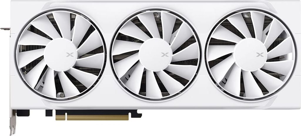 Radeon RX 9070 XT Swift (blanca, arquitectura RDNA4, Imagen del producto 