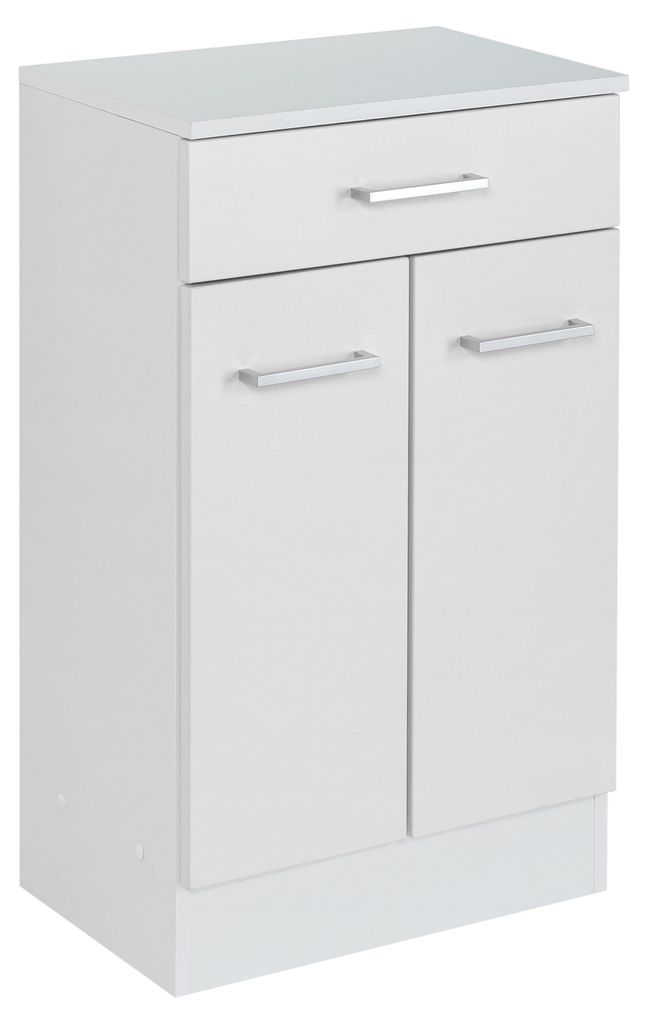 Basera Badezimmer Unterschrank Solene 50 cm breit, weiß