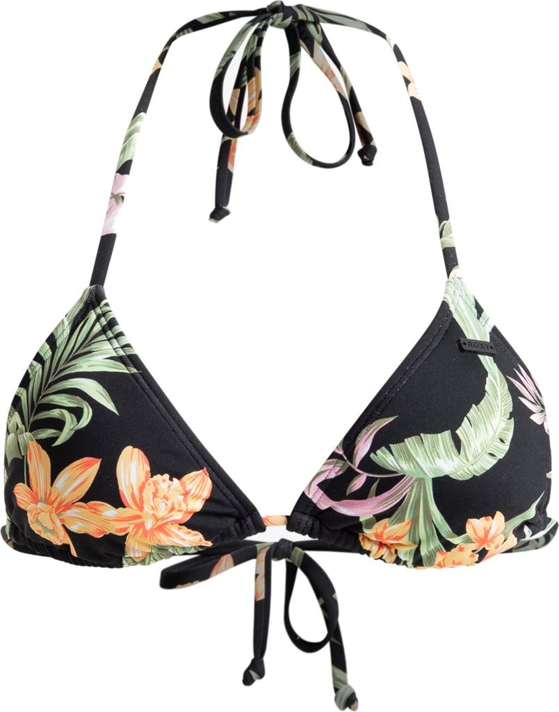 Roxy Bikini Triangel Top Beach Classics Anthracite Island Escape : M Größe: M