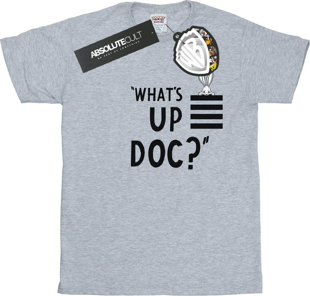 Looney Tunes - "What's Up Doc" T-Shirt für Damen BI31281 (XXL) (Grau)