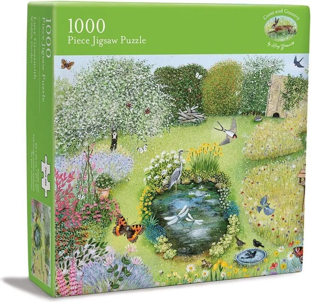 Puzzle 1000 pièces Animaux du Jardin Harlekijn pour adultes 69x50