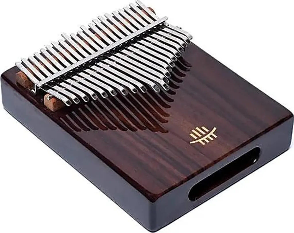 Kalimba 21 Touches en Bois de Palissandre - Instrument Musique Détente