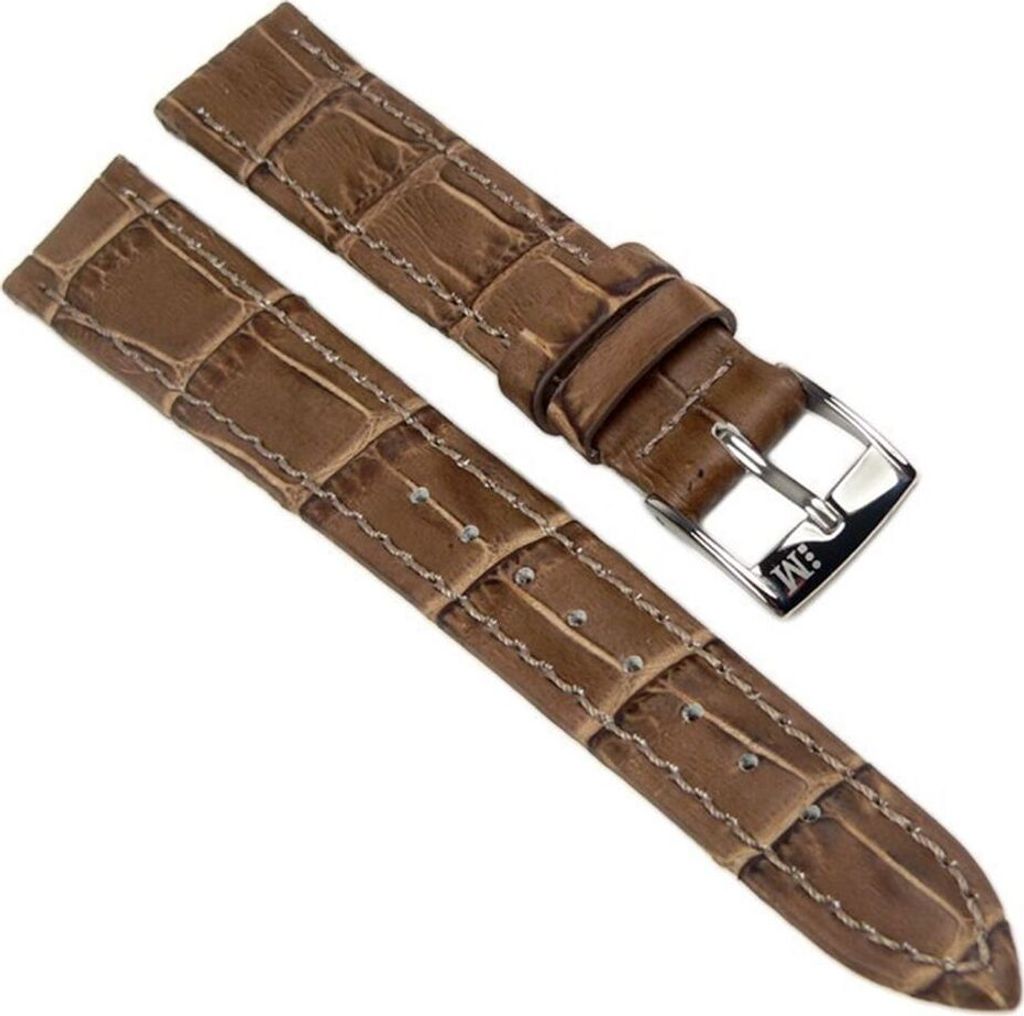 Morellato Bolle Ersatzband Uhrenarmband Kalbsleder Band Braun 12mm