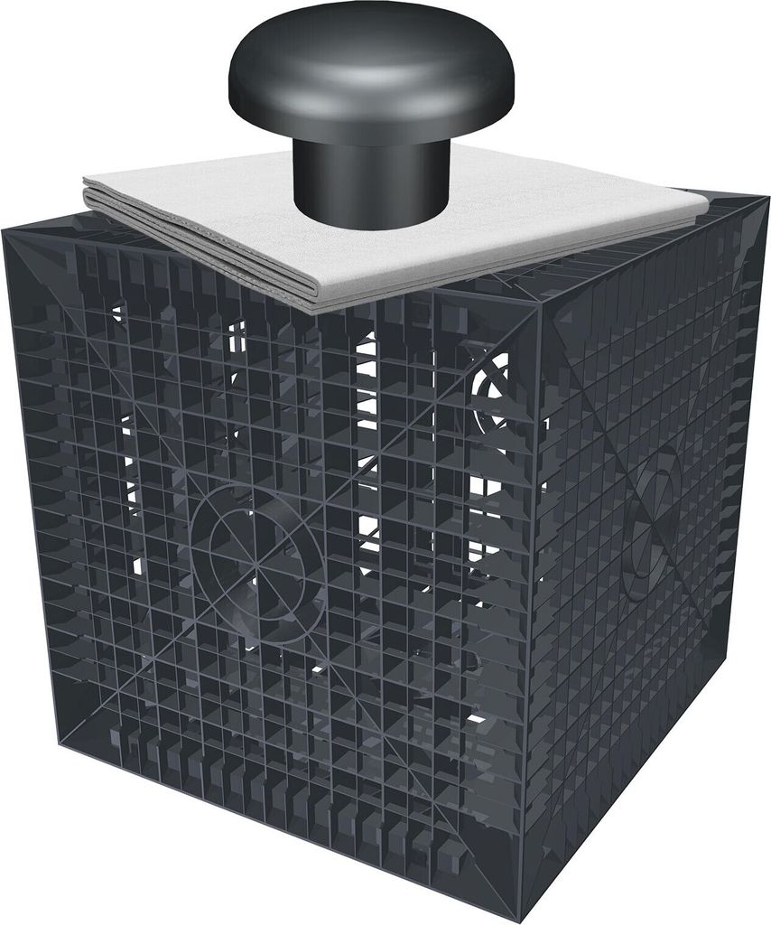 Set Sickerbox 205 Liter, Geotextil 4 m² & Entlüfter