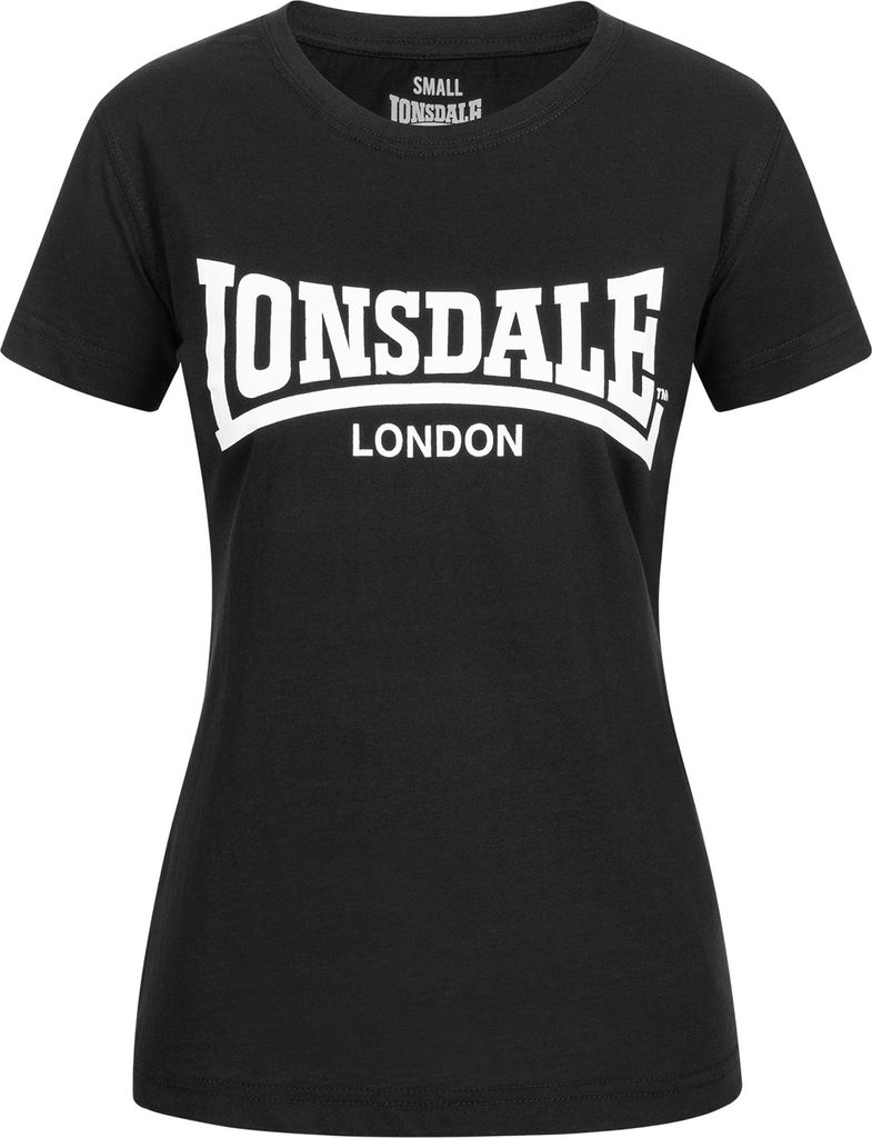 Lonsdale London T-Shirt Damen CARTMEL schwarz M Produktbild 