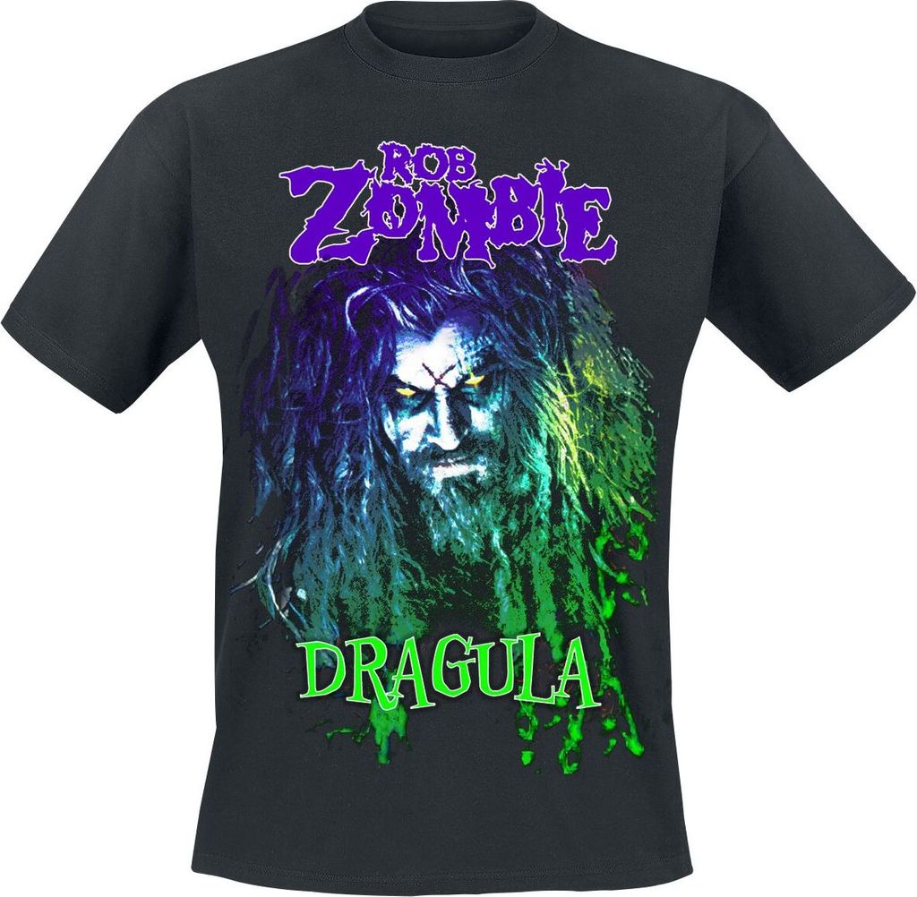 Rob Zombie T-Shirt Herren Dragula Hellbilly schwarz L