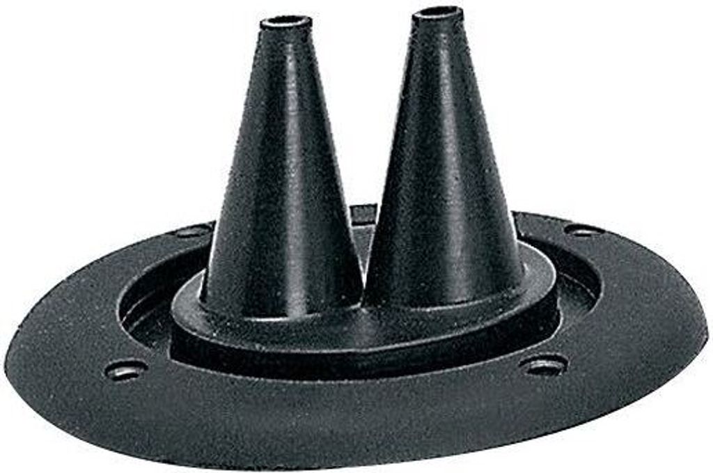 Nuova Rade Kabelstiefel Geteilt Schwarz 115 mm Schwarz 115 mm