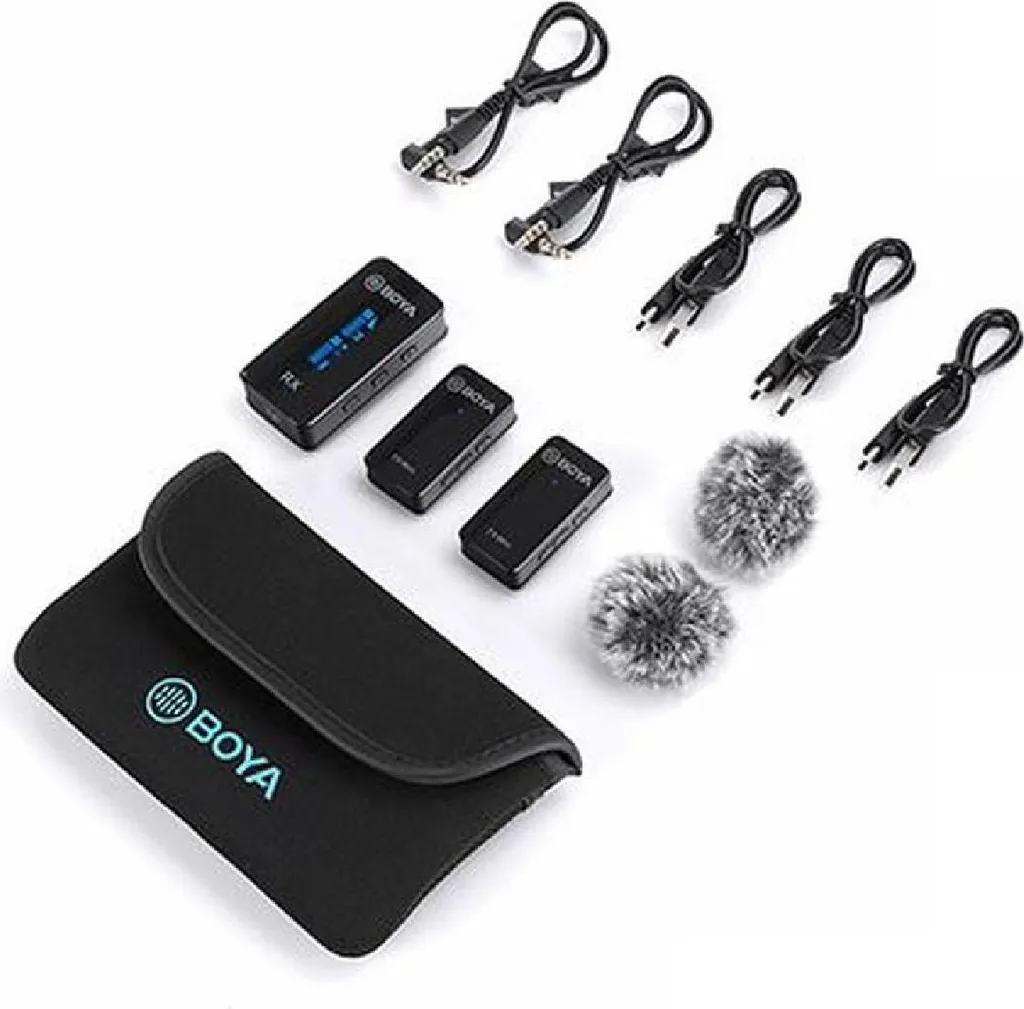 Micro sans Fil pour Vlogging et Interview iPhone iPad BOYA BY-XM6-S2 - 12
