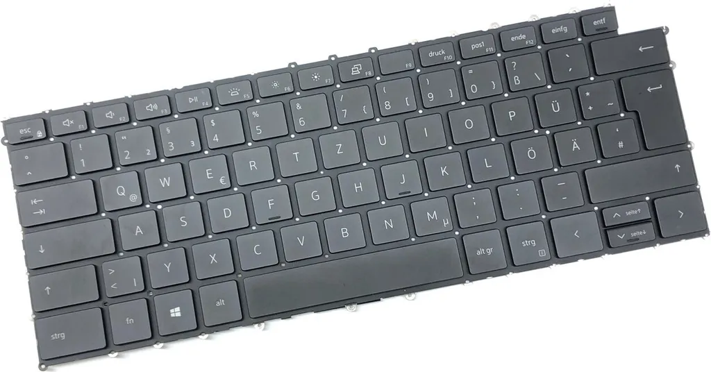 Clavier Dell XPS 15 9500 Français Noir Lumineux pour Travail Nocturne
