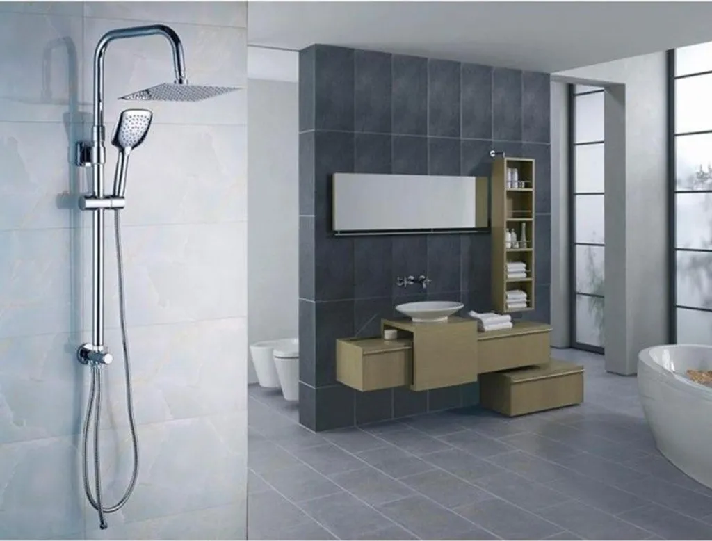 Colonne de douche Oasi idéale rénovation salle de bain jet ajustable