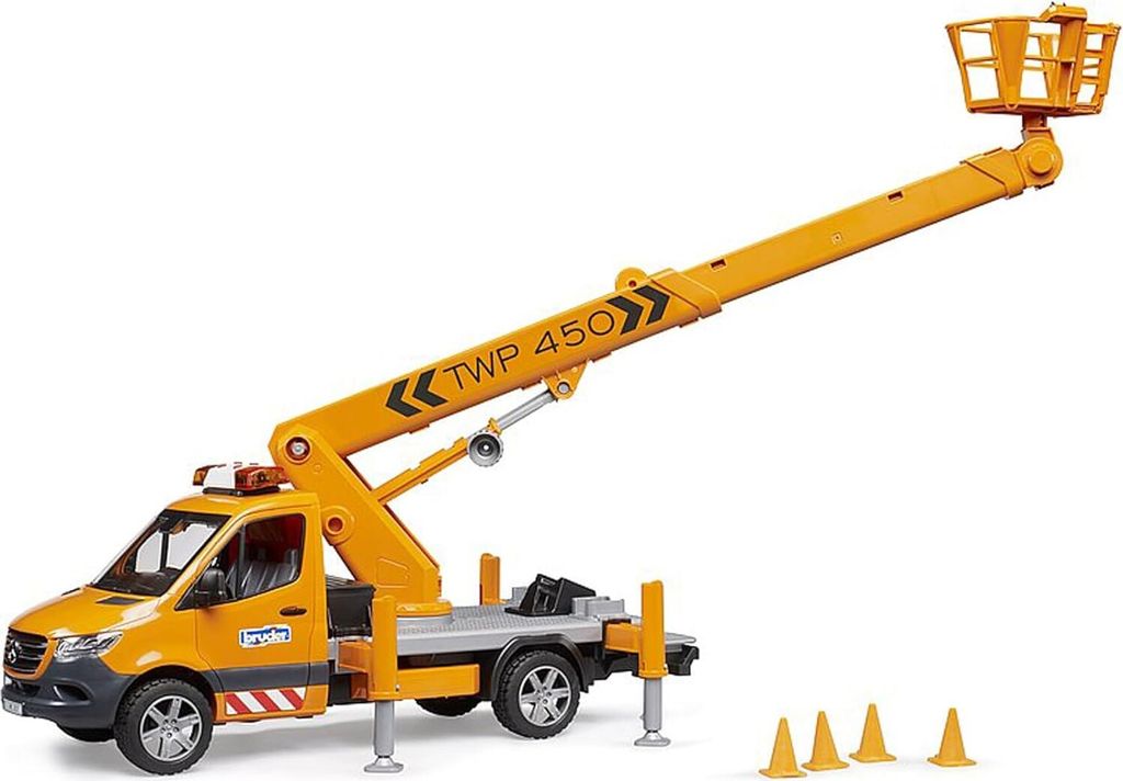 BRUDER MB Sprinter w/Working Platform, Fahrzeug, 3 Jahr(e), Produktbild 