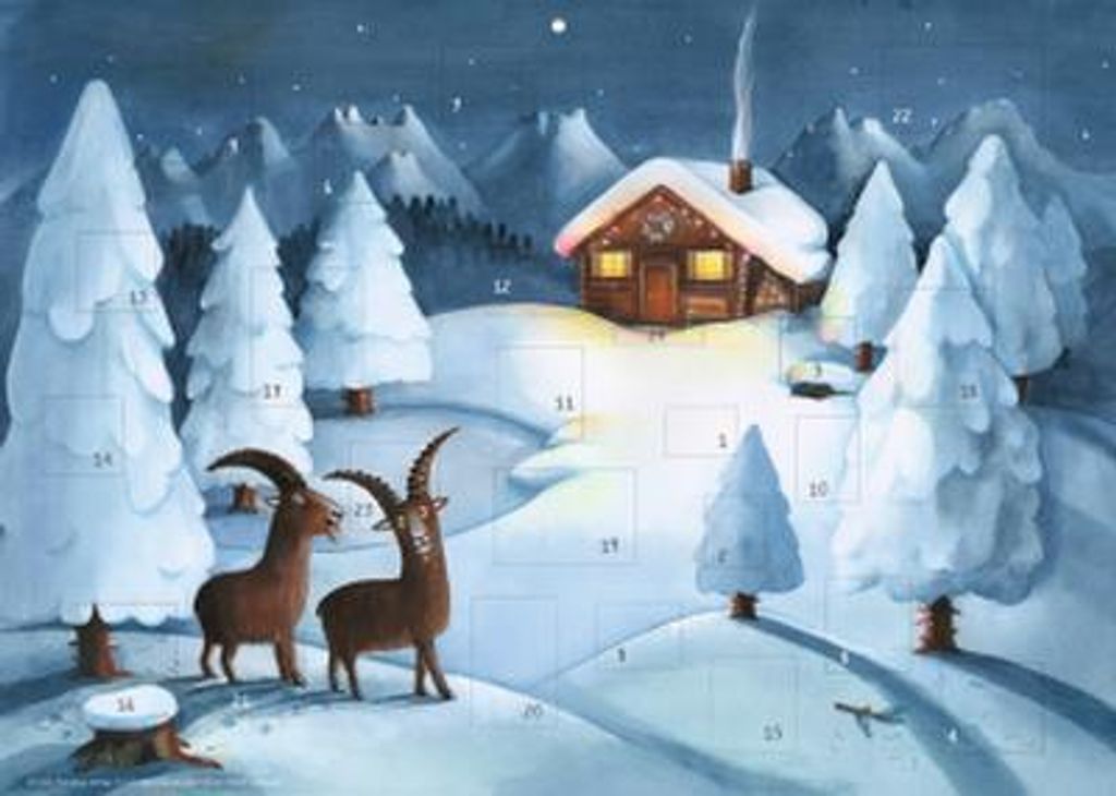 Gian et Giachen ont créé un calendrier de l'Avent de Noël Image du produit 