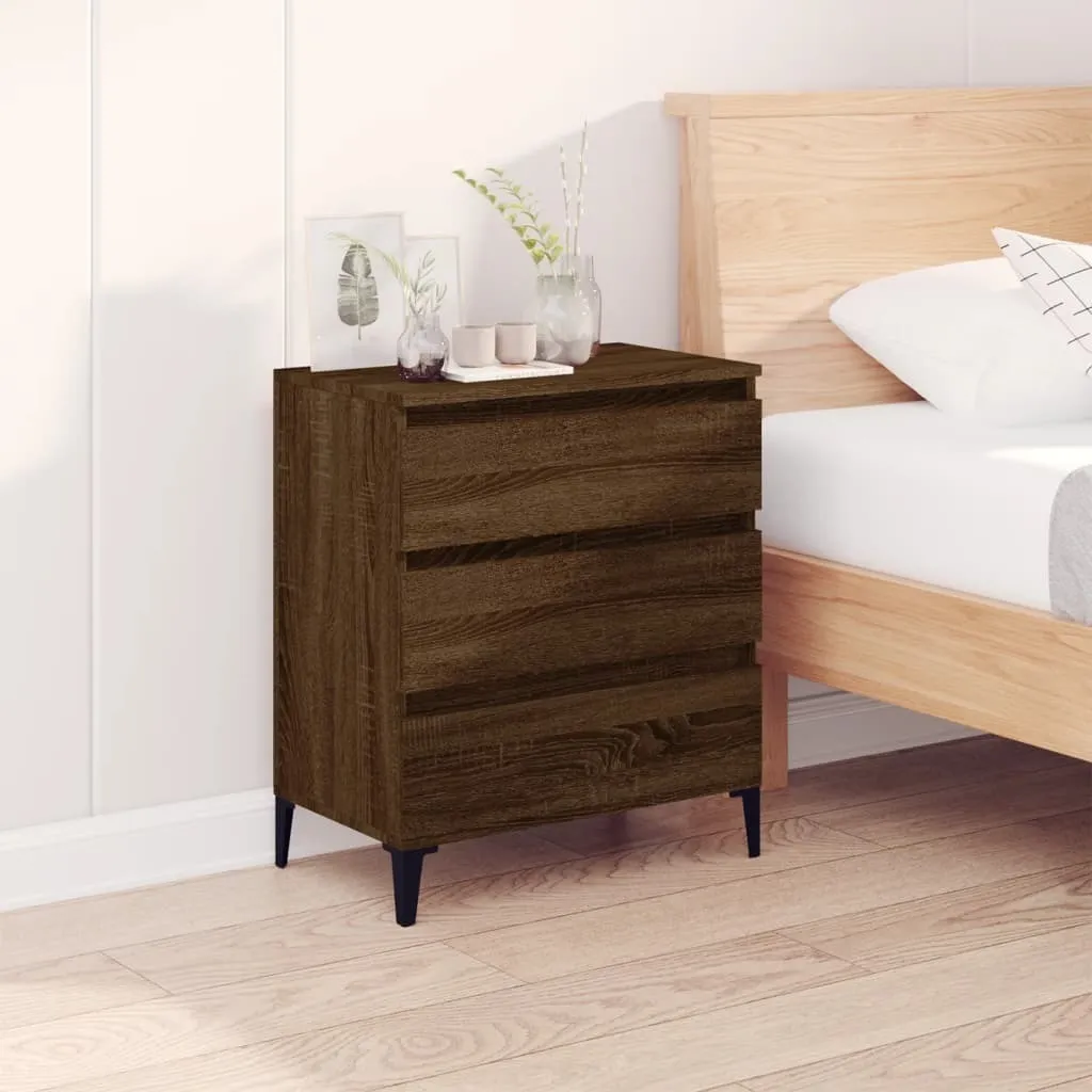 Credenza Salvaspazio Maison Exclusive 60cm Rovere Marrone Legno