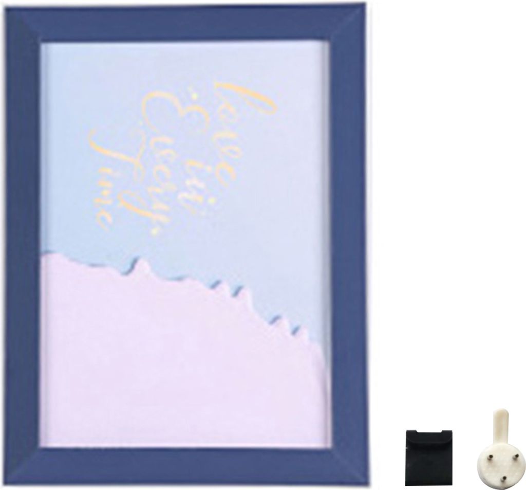 1 Set 5 Zoll Fotorahmen Patchwork Wasserdicht Verdickter Dekorativer Schaum Wandbehang Foto Display Rahmen Haushaltsversorgung