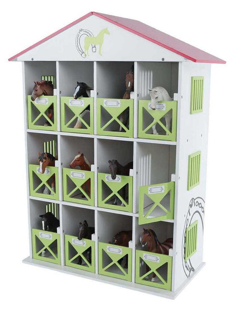 Kids Globe Horses Pferdehotel (12 Pferde, 1:24, Kinder Image du produit 
