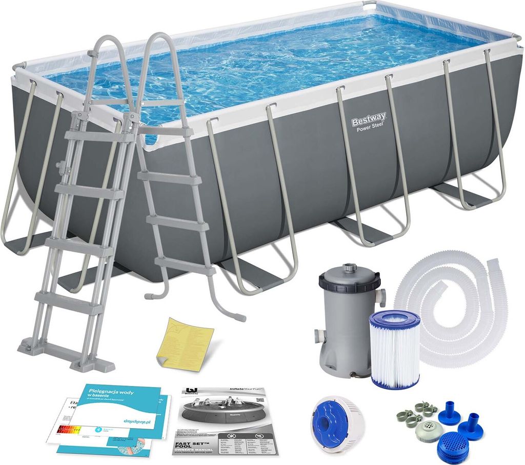 Bestway 412 x 201 x 122 cm 11in1 telaio piscina giardino Immagine del prodotto 