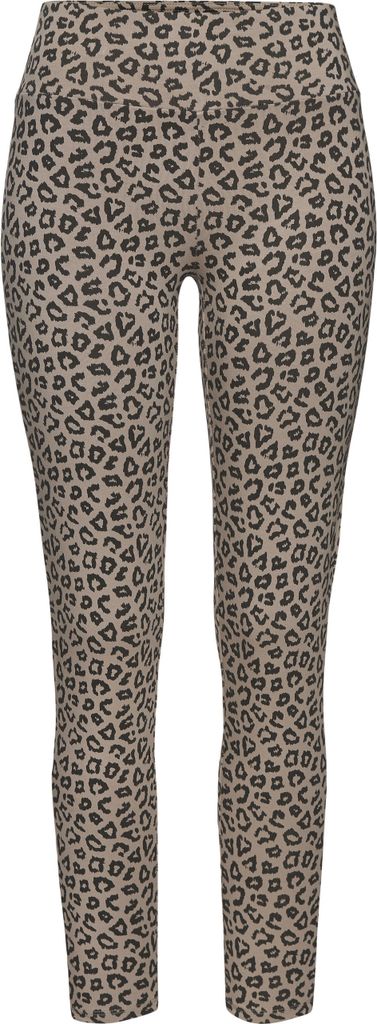 LASCANA Leggings taupe-leo Größe 48/50