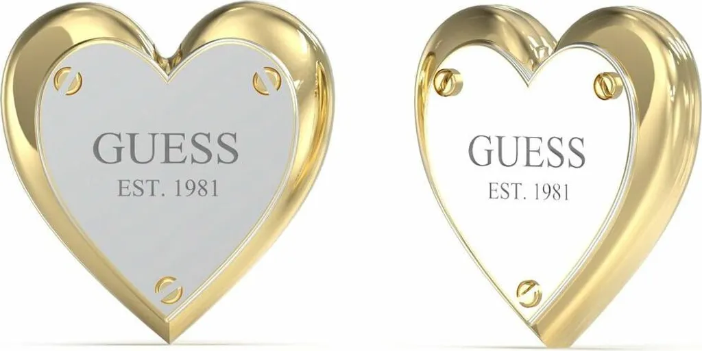 Orecchini Guess JUBE04209JWYGRHT-U Acciaio Oro: Eleganza Donna Online
