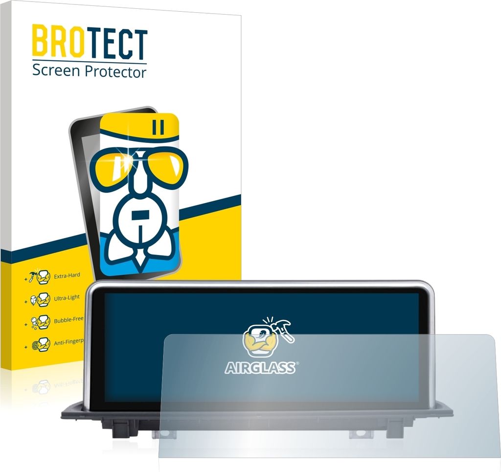 BROTECT Schutzglas für Dynavin BMW X1 F48, F49 (+2015) NBT Schutzfolie Panzer Folie Glas Display Schutz klar