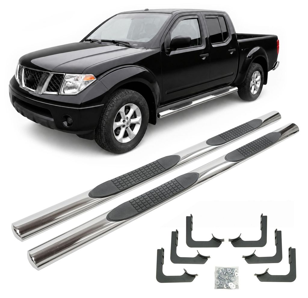 Tubes Marche Pieds Latéraux Compatible avec Nissan Navara 3 Image du produit 