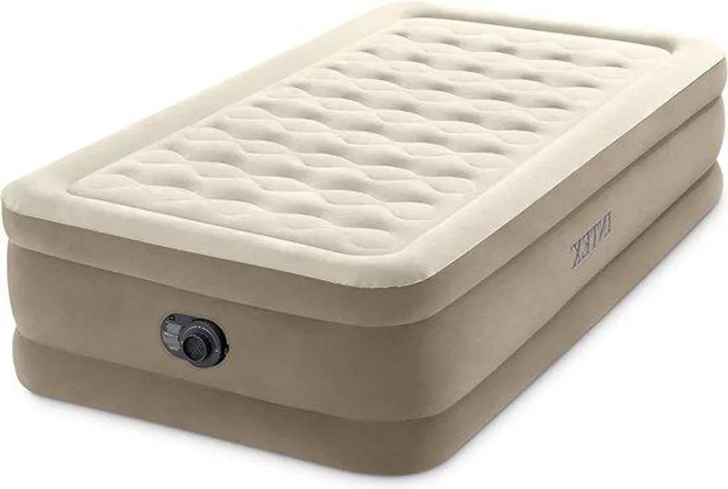 Lit d'appoint gonflable haut de gamme 1 place avec gonfleur électrique