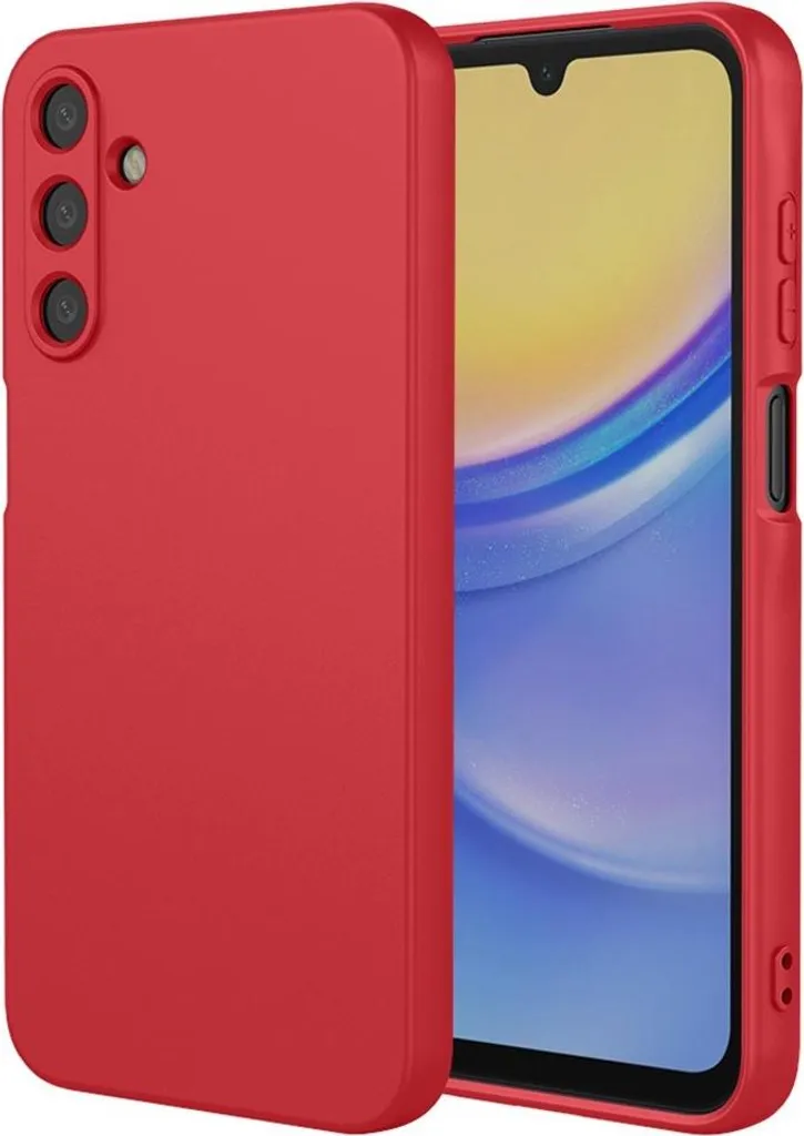 Cover Samsung A26 Silicone Rosso Phonesta - Offerta Soft Silk