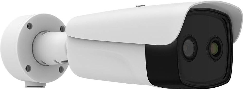 HIKVISION DS-2TD2636B-15/P Wärmebildkamera + Überwachungskamera für Innen & Außen mit Branderkennung, WLAN, professionelle Sicherheitskamera