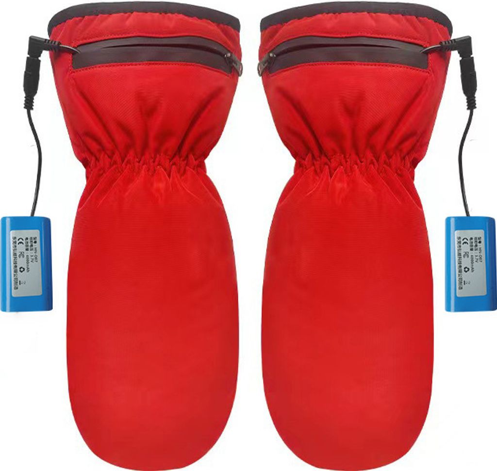 INF Beheizbare Handschuhe mit Reißverschluss, Produktbild 