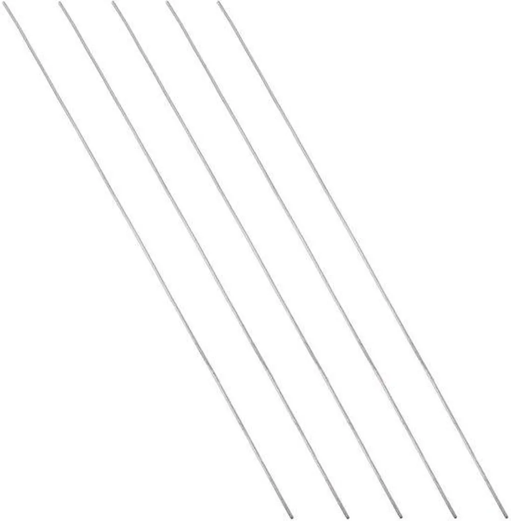Tige ronde en acier inoxydable 1mm x 250mm - Barre inox 304 pour bricolage