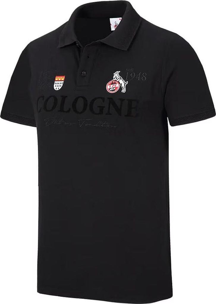 1. FC Köln Poloshirt „Schwarzer Weg“ Gr. L